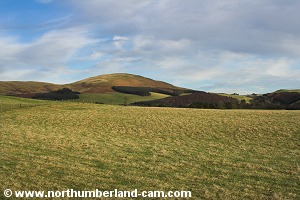 View to Clennell Hill and Silverton Hill.