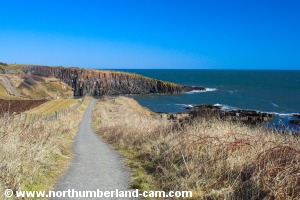 Footpath to Cullernose Point.